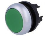 Comutator Verde 22mm cu Acționare prin Apăsare