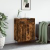 VidaXL Dulap, stejar fumuriu, 69,5x34x90 cm, lemn compozit