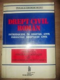 Drept civil roman Introducere In Dreptul Civil. Subiectele Dreptului Civil- Gheorghe Beleiu