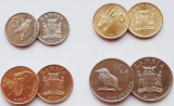 01B41 Zambia set 4 monede 5, 10, 50 ngwee, 1 Kwacha 2012 UNC