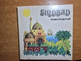 Carte pentru copii in relief - simbat marinarul - din anul 1980