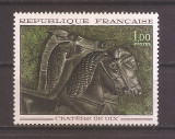 Franta 1966 - Arta franceza, 4 serii, 8 poze, MNH, Nestampilat