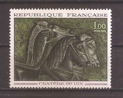 Franta 1966 - Arta franceza, 4 serii, 8 poze, MNH foto
