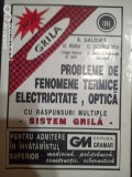 Probleme de fenomene termice,electricitate,optica cu raspunsuri multiple