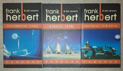 Frank Herbert, Bill Ransom &amp;ndash; Ciclul Pandora (Efectul Lazar * Factorul &amp;icirc;nălțare * Incidentul Iisus, ed. 2006) foto