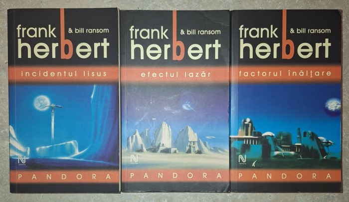 Frank Herbert, Bill Ransom &ndash; Ciclul Pandora (Efectul Lazar * Factorul &icirc;nălțare * Incidentul Iisus, ed. 2006)
