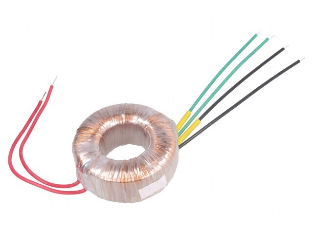 Transformator toroidal 50VA 230V 15V 1,67A IP00