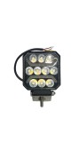 Proiector LED Auto Universal cu Semnalizare Galbenă Dinamică - Iluminare Puternică și Stil Modern