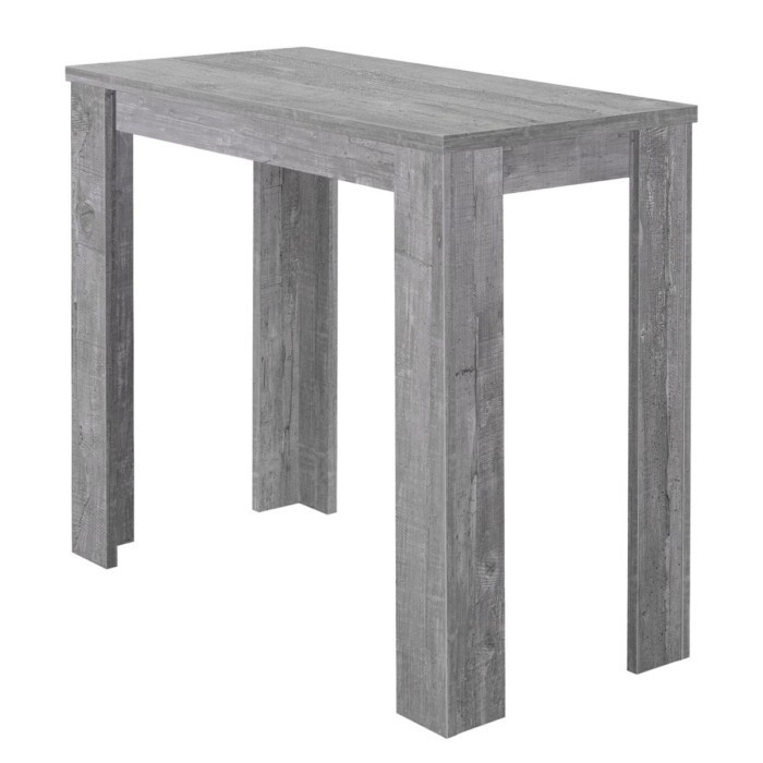 Masa de bar Bertry - decor beton - 120 x 60 cm Masa de bar Bertry - decor beton - 120 x 60 cm