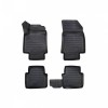 Covorase Auto Tip Tavita Cauciuc ALM Citroen C3 Aircross 2017-Prezent, Negre, Margine Inalta, Fara Miros, Prindere Fixare