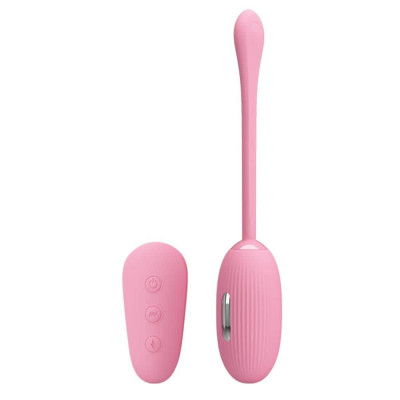 Ou Vibrator Electro Shock Fun, Roz, 19 cm foto