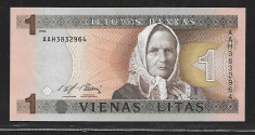 Lituania 1 Litas 1994-UNC foto