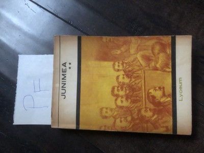 cartea Junimea Pf foto
