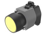 Comutator apăsare 22mm EAO galben poziție stabilă 1