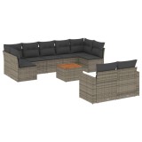 Cumpara ieftin Patio Sofa Set 9-Locuri Grey and Dark Grey