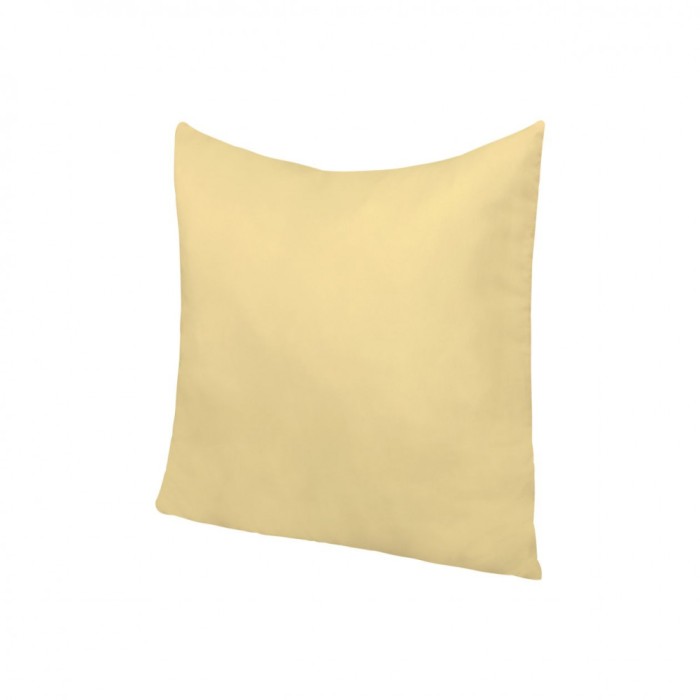 Perna 60x60 Somnart Belina, microfibra, lavabila la masina, vidata, Galben Relax KipRoom