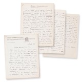 Mircea Eliade, scrisoare pentru Constantin Vișoianu + manuscrisul de 10 pagini &bdquo;Hasdeu, basarabeanu&rdquo;