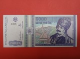 Bancnota 5000 lei 1993 - UNC ++++ serie interesanta