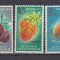 INDONEZIA 1961 FRUCTE MI.320-322 MNH
