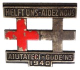 II.048 INSIGNA ELVETIA CRUCEA ROSIE 1940