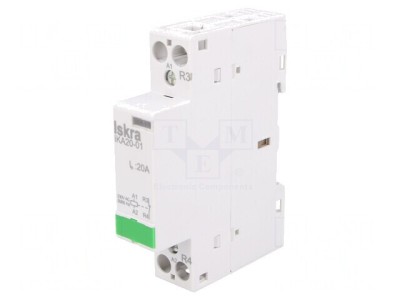 Contactor 1P 20A 230VAC NC foto