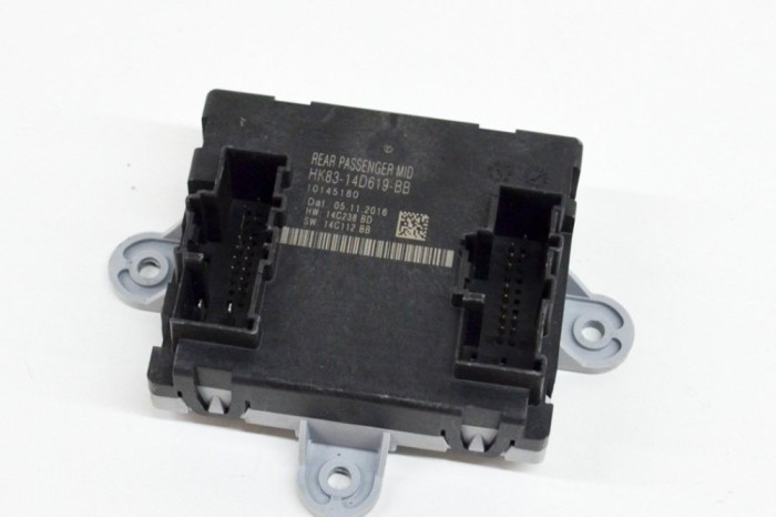 Modul de control ușă st&acirc;nga spate LAND ROVER RANGE ROVER EVOQUE L538 2017 OEM: 10145180,HK83-14D619-BB,14C238BD,14C112BB | 14506286