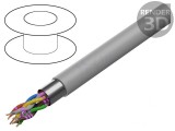Cablu Ecranat 4x2x0.5mm PVC Gri