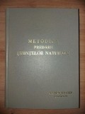 Metodica predarii stiintelor naturale