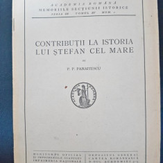 Contributii la istoria lui Stefan cel Mare - P.P. Panaitescu
