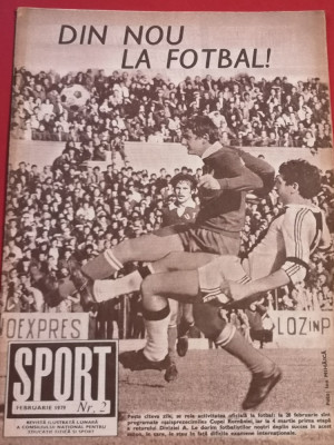 Revista SPORT nr. 2/februarie 1979 foto