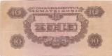 ROMANIA 10 LEI 1944 CAR UZATA