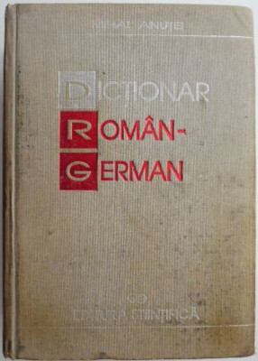 Dictionar roman-german &amp;ndash; Mihai Anutei (coperta putin uzata) foto