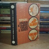 GH. SPRINCEANA - TEHNOLOGIA LUCRARILOR DE DULGHERIE, TAMPLARIE SI PARCHETE , 1977 *