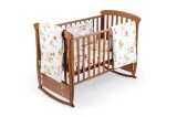 Set pentru patut bebe Somnart Jungle 60x120, bumbac, 5 piese