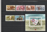 ROMANIA1989 LP 1226 LP 1227 EXPOZITIA FILATELICA MONDIALA PARIS SERIE+COLITA MNH