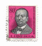 Liberia - Presedinti, 1966, 80 C, obliterat