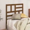 Gossi tablie de pat, maro miere, 81x4x104 cm, lemn masiv de pin
