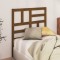 Gossi tablie de pat, maro miere, 81x4x104 cm, lemn masiv de pin