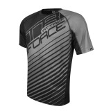 Tricou Force MTB Attack negru/gri XS Ultimate FactoryBikes