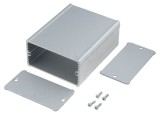Carcasă aluminiu gri TUF 80x100x42 mm