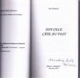 AMS - ION PARANICI - DIN CELE CATE AU FOST ( AUTOGRAF )