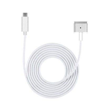 Adaptor, cablu de alimentare magnetic compatibil USB-C la MagSafe 2 - 5 Pin foto