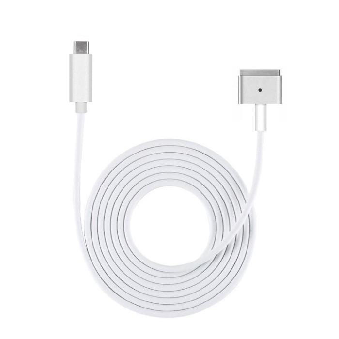 Adaptor, cablu de alimentare magnetic compatibil USB-C la MagSafe 2 - 5 Pin