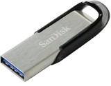 MEMORIE USB 3.0 SANDISK 128 GB, clasica, carcasa metalic, negru / argintiu, &quot;SDCZ73-128G-G46B&quot; (timbru verde 0.03 lei)