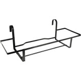 Cumpara ieftin Suport Jardinieră Metalic, 60x18cm, Negru