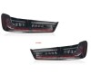 Set lampa spate BMW Seria 3 (G20), 03.2019-2021 model SEDAN, partea stanga, dynamic indicator; cu animatii; LED+OLED; fumuriu; TUNING; interior, exte