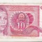 bnk bn Iugoslavia 10 dinari 1990 circulata