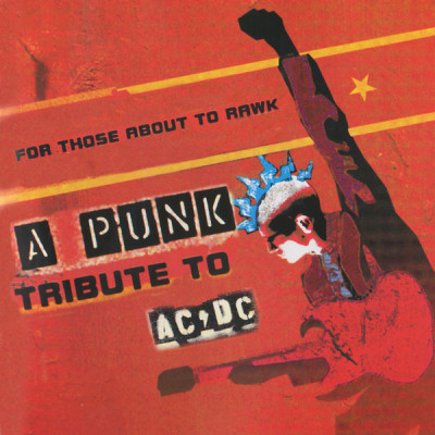 CD Various &amp;lrm;&amp;ndash; For Those About To Rawk - A Punk Tribute To AC/DC (EX) foto