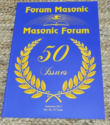 Revista Forum Masonic, an 2012,numarul 50 foto