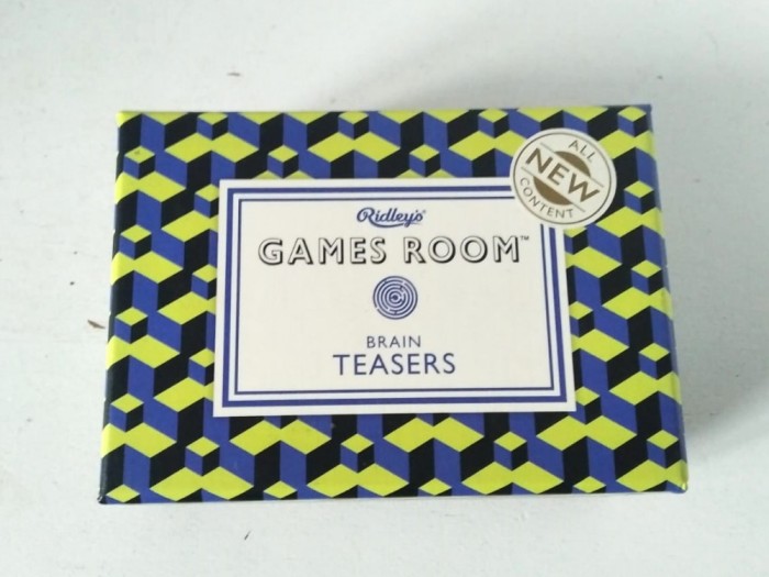 DD- Ridley&rsquo;s Brain Teasers Second Edition Trivia Card Game - Joc in engleza